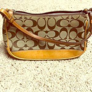 Coach bag, barely used.  Like new.